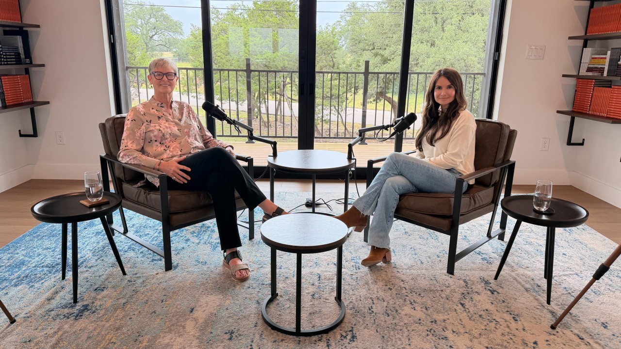 Elizabeth Davis Insights Elizabeth Davis and Dr. Nahal Delpassand on the set of The Entrepreneur's Chair podcast